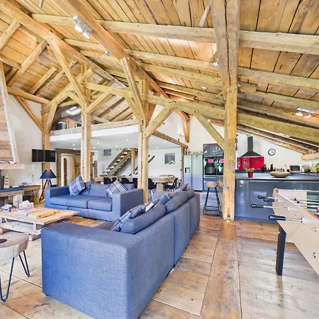 木屋 D'exception: Ferme 200 Ans Renovee Avec Sauna & - Fr-1-623-18 莱热